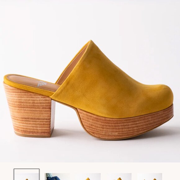 FORTRESS OF INCA Shoes - Fortess Of Inca Ava Clogs Amber sz 38
